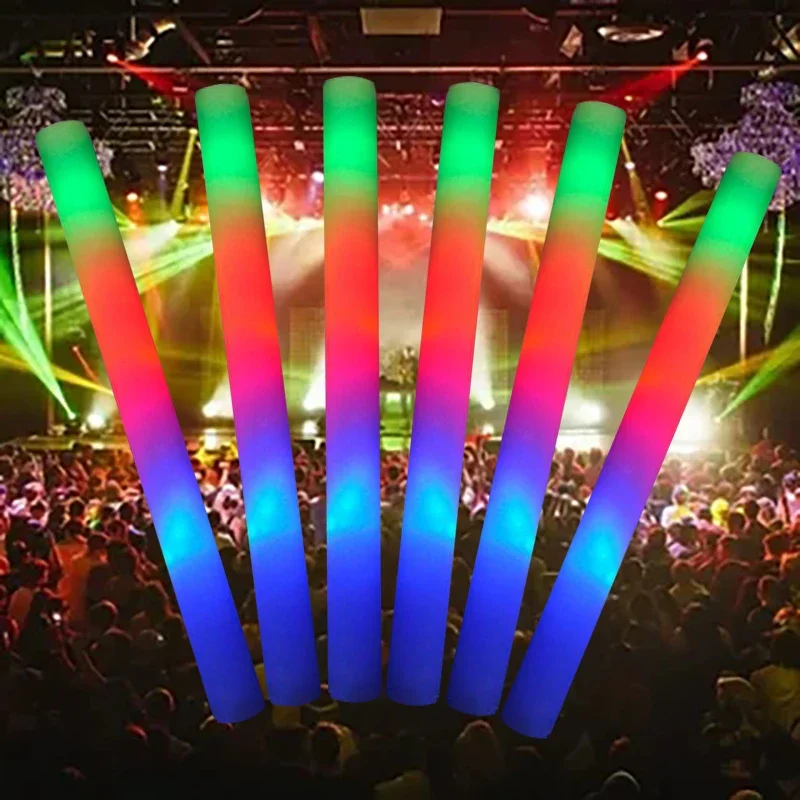 Wedding Supply Bulk - 10pcs Glow Sticks Bulk Light-Up LED