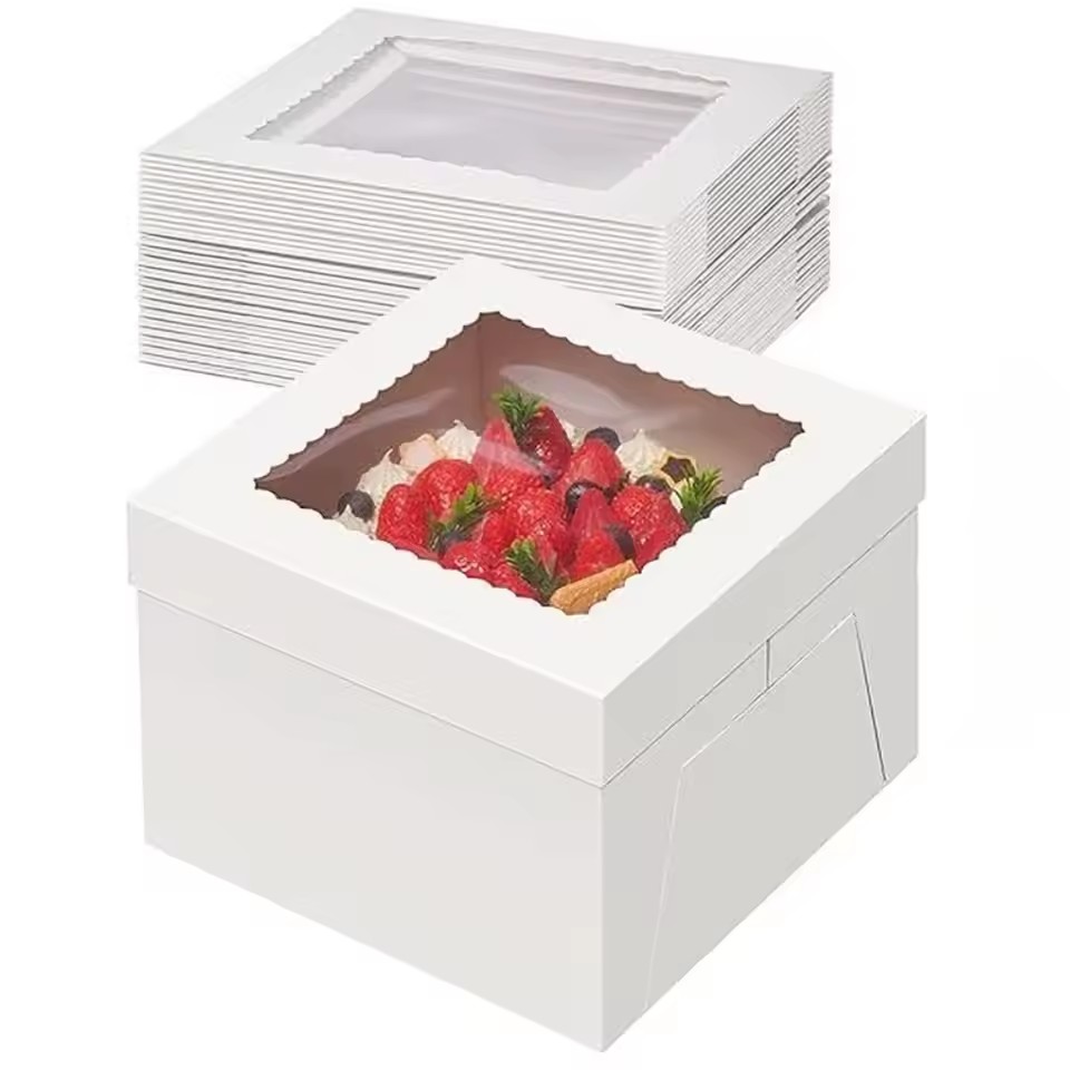 5pcs Cake Boxes White Cake Box – Wedding Cake Supply recenzja i cena