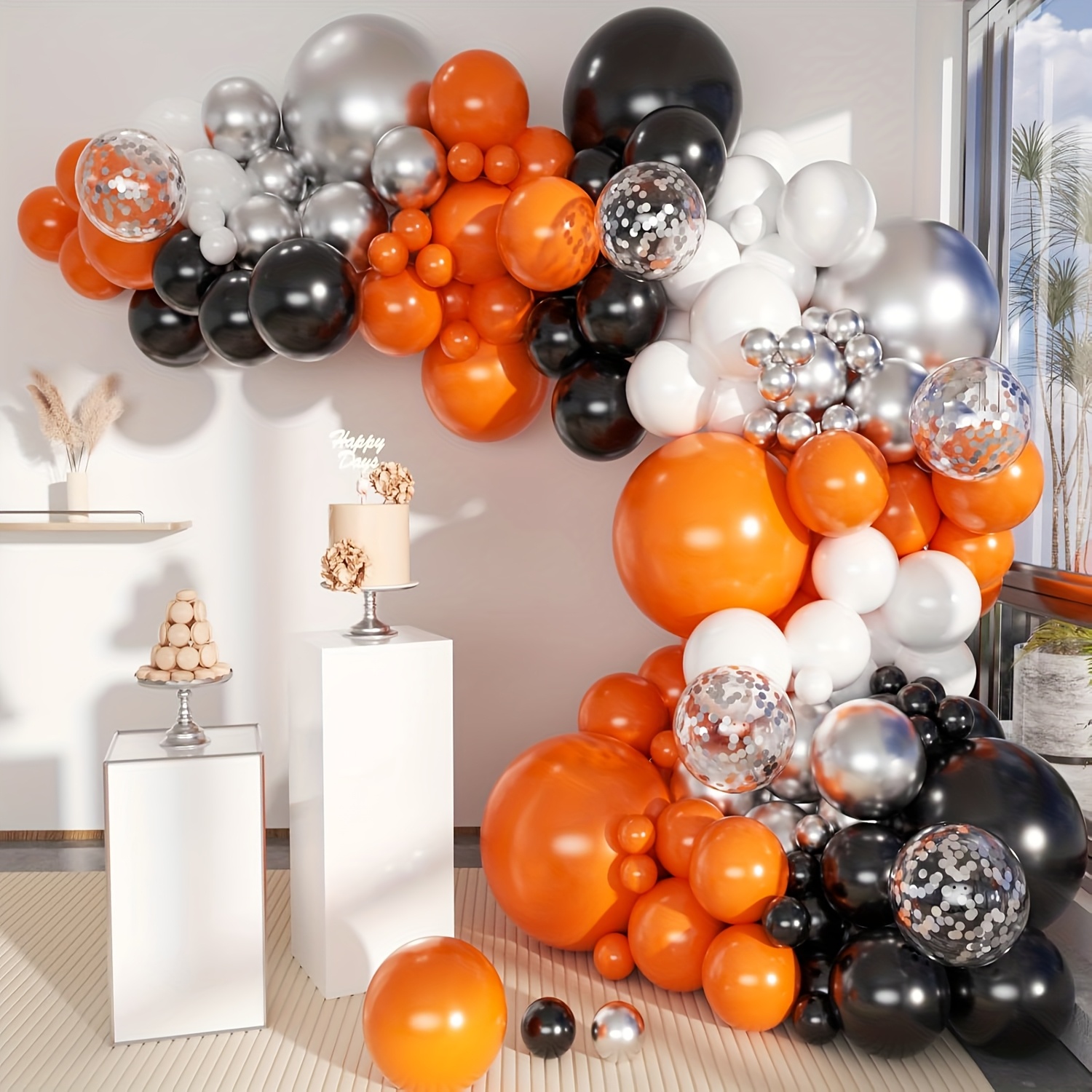 158Pcs Balloon Garland Kit Ora – Confetti Balloon Set recenzja i cena