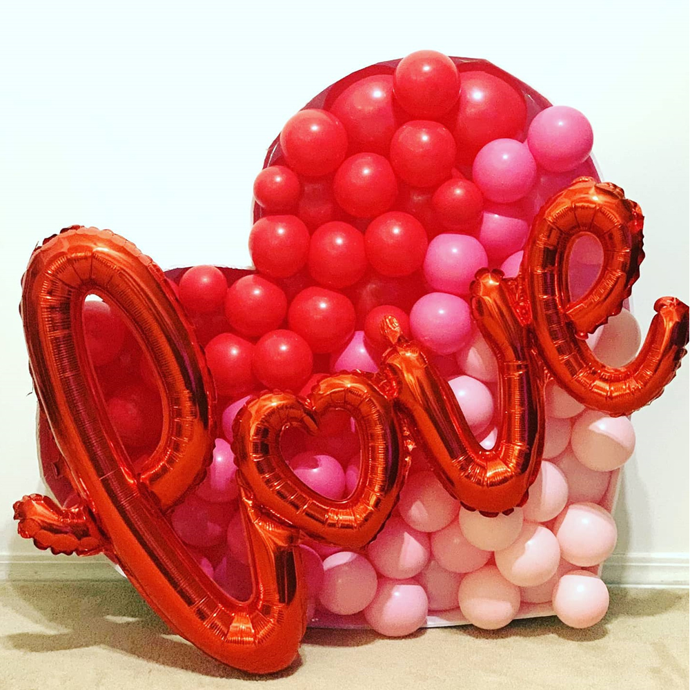 Big Love Heart Mosaic DIY Gian – Confetti Balloon Set recenzja i cena
