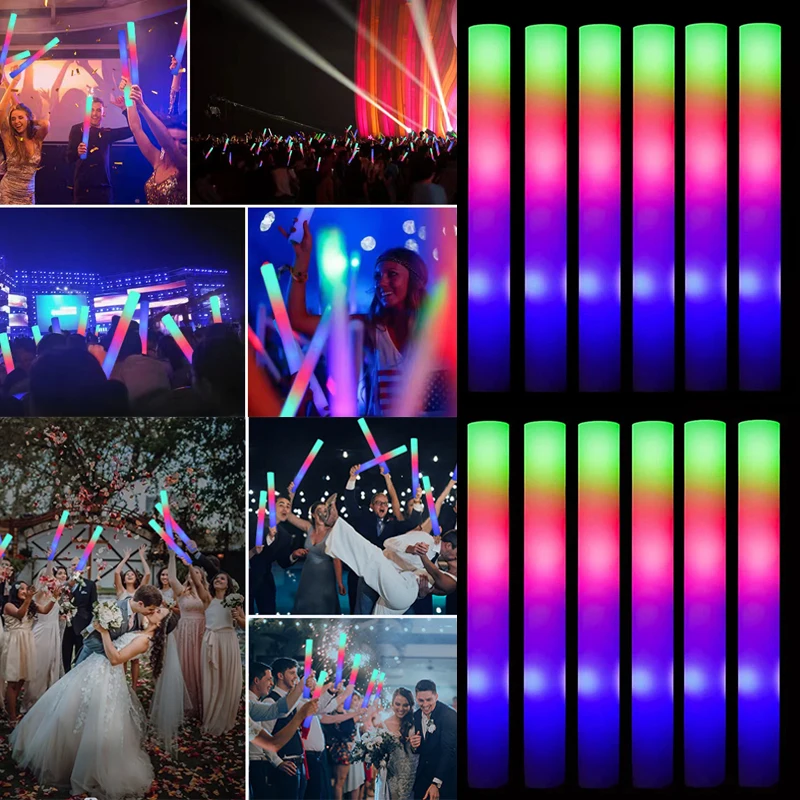 15/30Pcs LED Glow Sticks Bulk  – Wedding Supply Bulk recenzja i cena