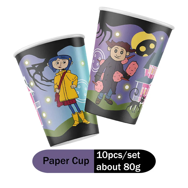 Coraline Cartoon Movie Theme S – Confetti Balloon Set recenzja i cena