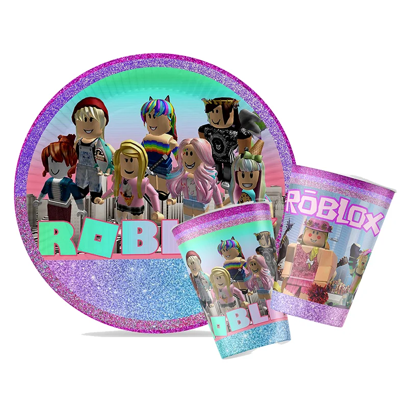 Roblox Girl Decorations for Pu – Confetti Balloon Set recenzja i cena
