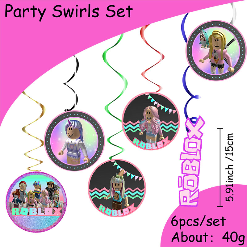 Roblox Girl Decorations for Pu – Confetti Balloon Set recenzja i cena