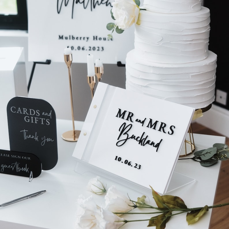 White Card Box for Wedding 3D  – Personalized Guest Book recenzja i cena