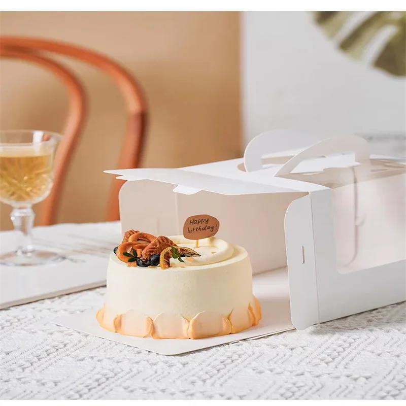 10Pcs Cake Box with Clear Wind – Wedding Cake Supply recenzja i cena