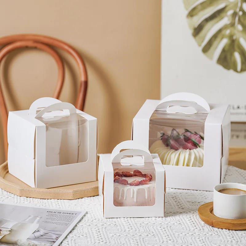 10Pcs Cake Box with Clear Wind – Wedding Cake Supply recenzja i cena