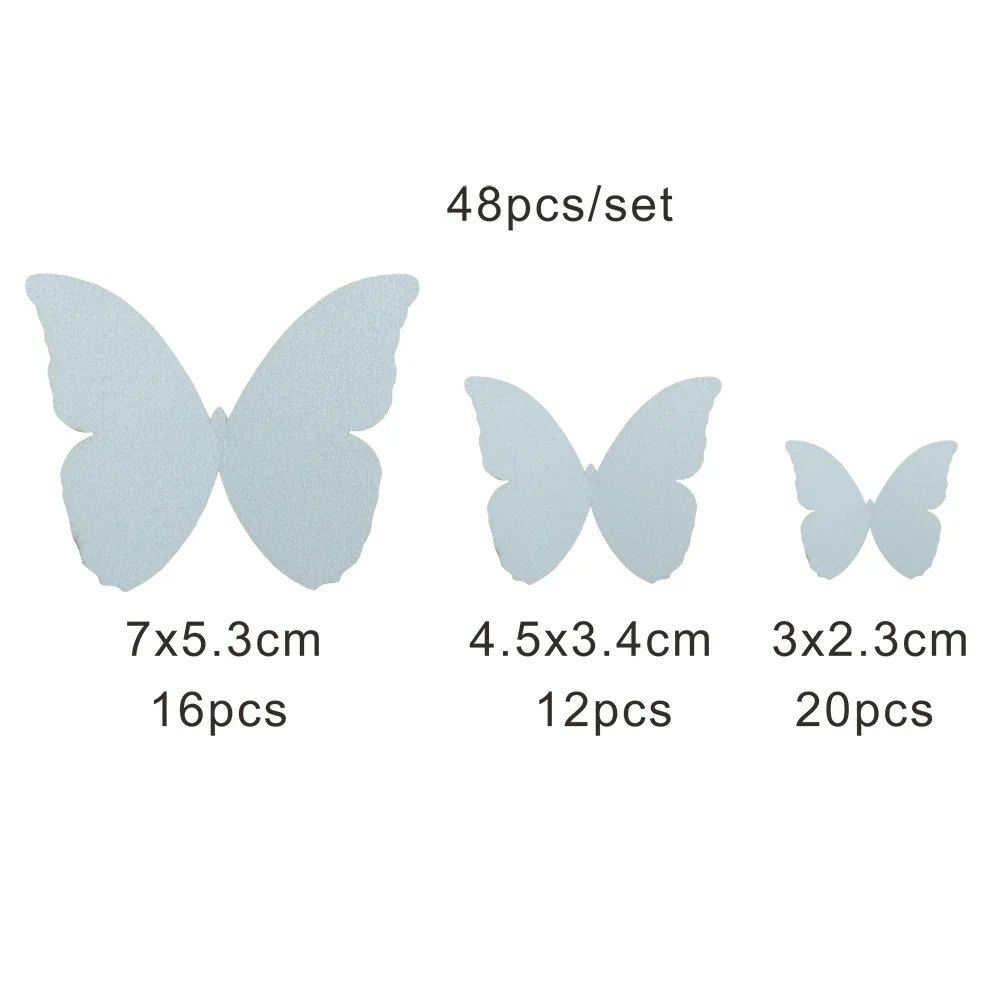 48Pcs/set Pearlescent Butterfl – Confetti Balloon Set recenzja i cena