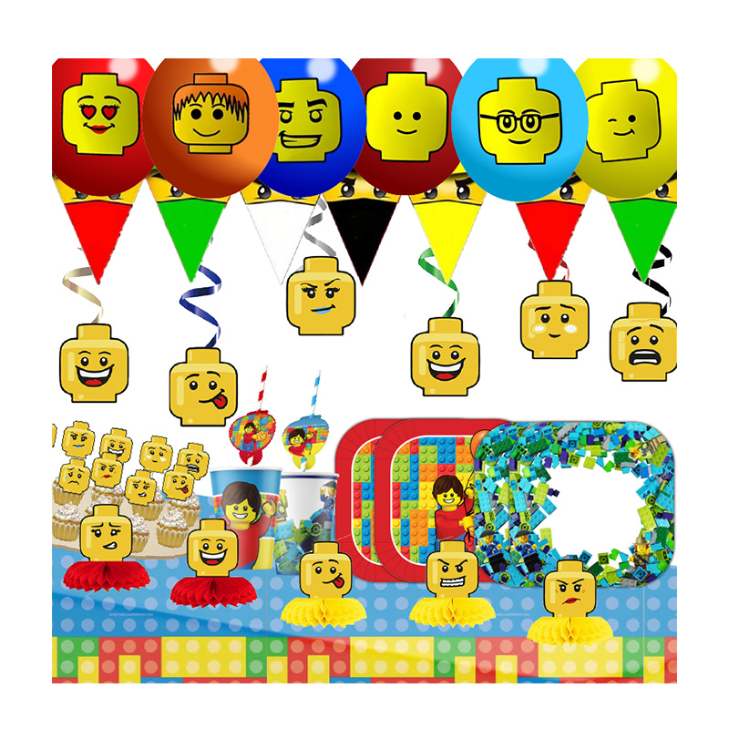 Building Blocks  Happy Birthda – Confetti Balloon Set recenzja i cena