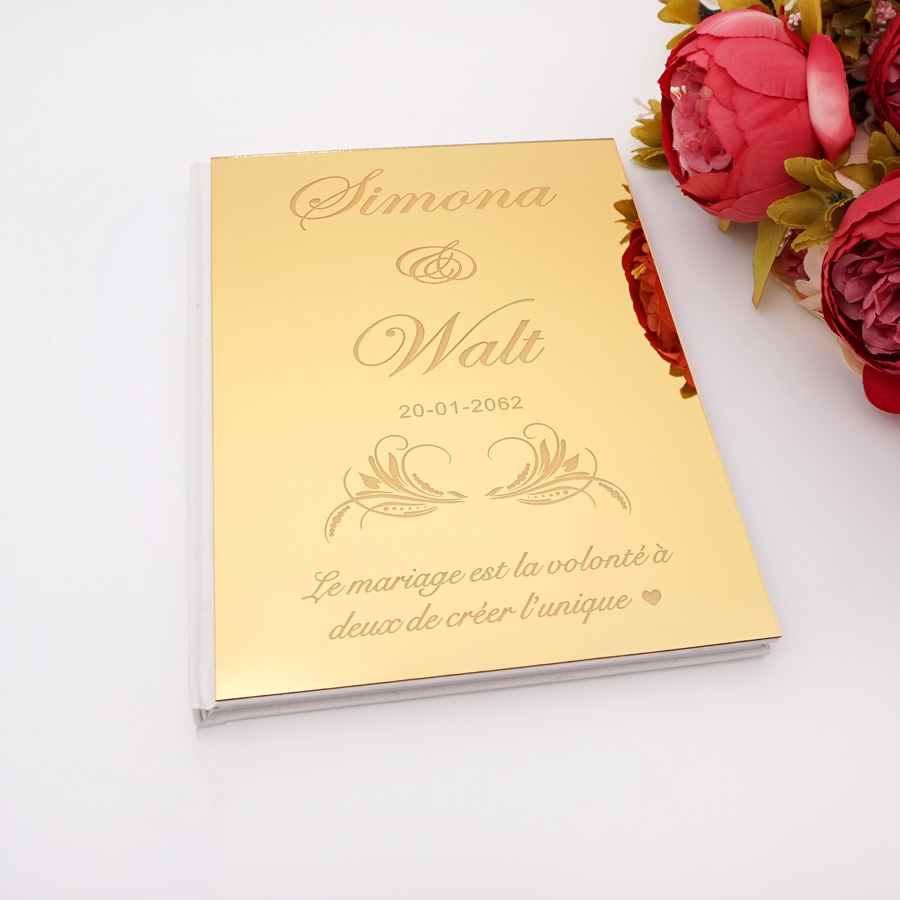 Acrylic Mirror Personalized El – Personalized Guest Book recenzja i cena