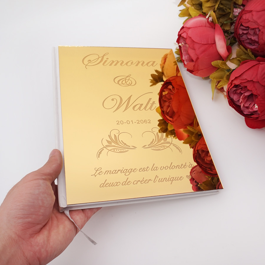 Acrylic Mirror Personalized El – Personalized Guest Book recenzja i cena