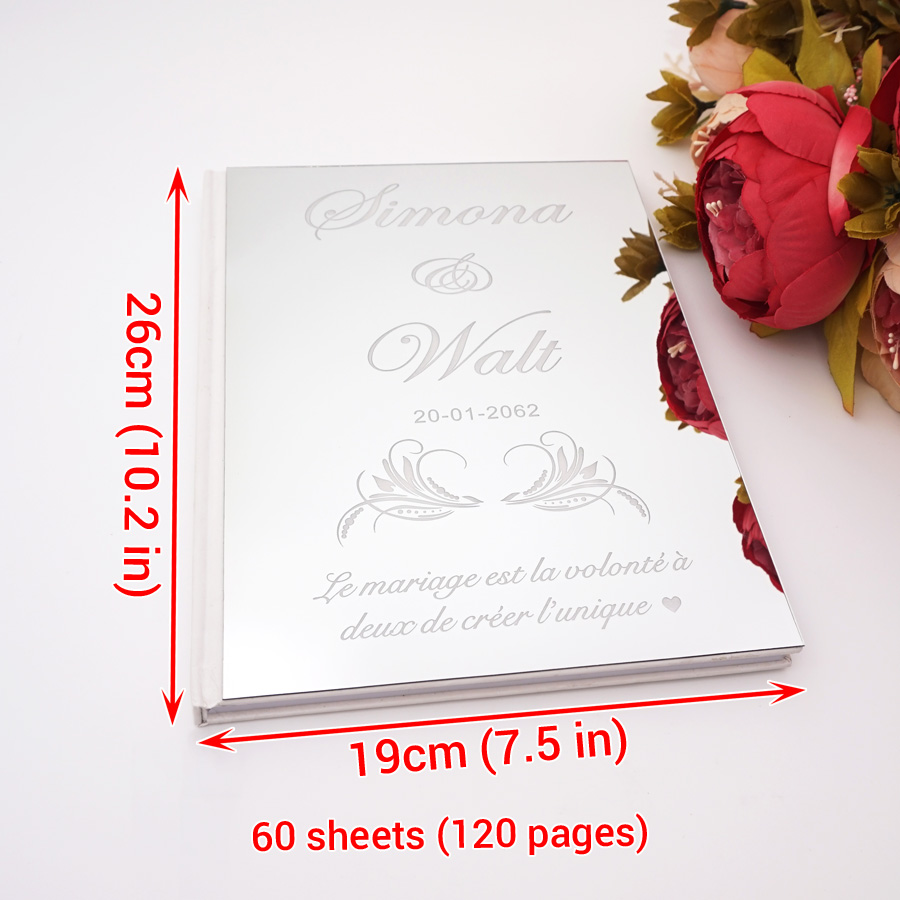 Acrylic Mirror Personalized El – Personalized Guest Book recenzja i cena