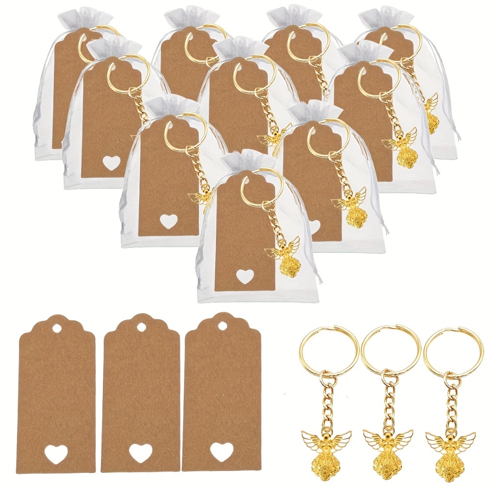 12/24/36/48sets Angel Keychain – Wedding Supply Bulk recenzja i cena