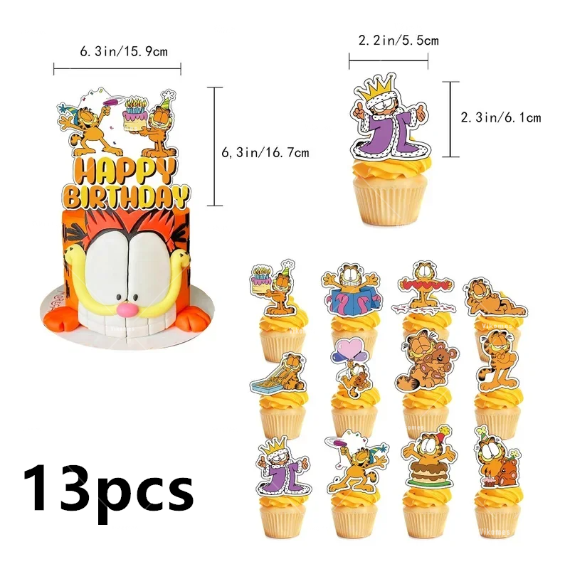 Cute Cartoon G-arfielded Birth – Confetti Balloon Set recenzja i cena