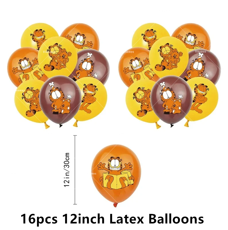 Cute Cartoon G-arfielded Birth – Confetti Balloon Set recenzja i cena