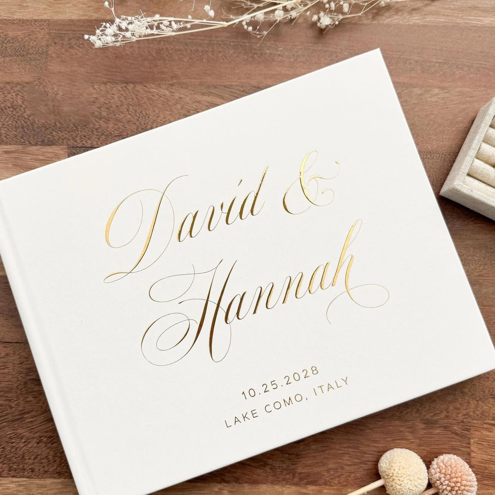 Personalized Wedding Guest Boo – Personalized Guest Book recenzja i cena