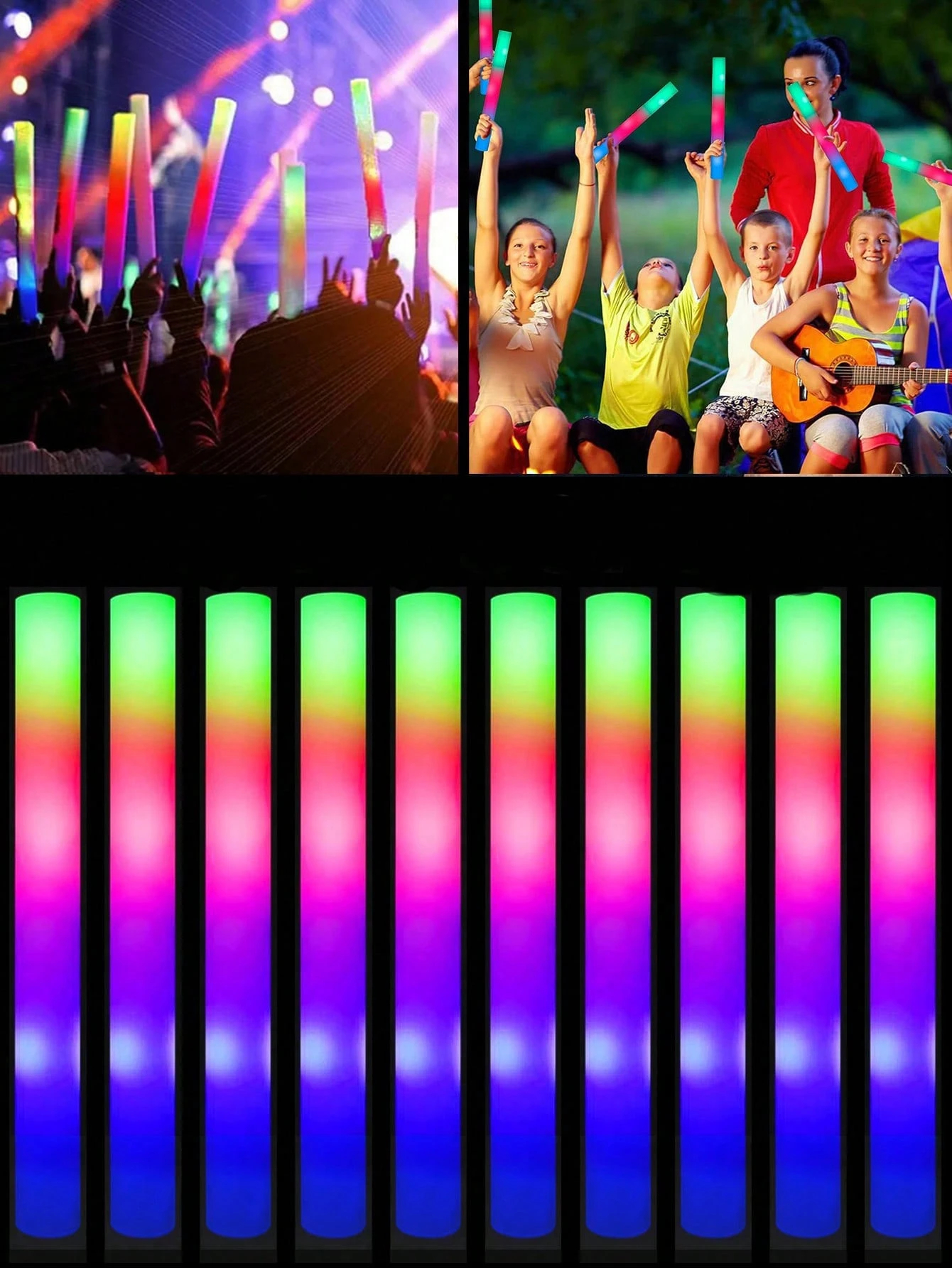 36 Foam Glow Sticks in Bulk, 3 – Wedding Supply Bulk recenzja i cena