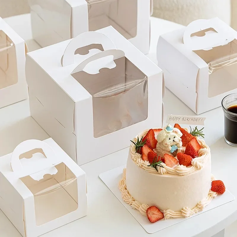 10pcs White Cake Box with Hand – Wedding Cake Supply recenzja i cena