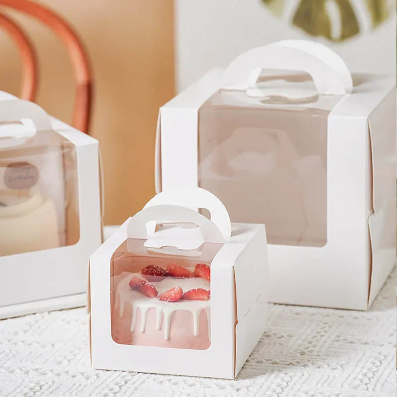 10pcs White Cake Box with Hand – Wedding Cake Supply recenzja i cena