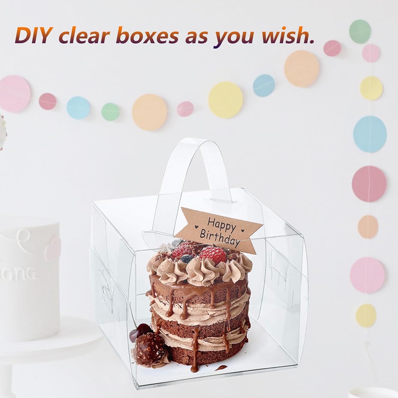 5/2Pcs Cake Packaging Box with – Wedding Cake Supply recenzja i cena