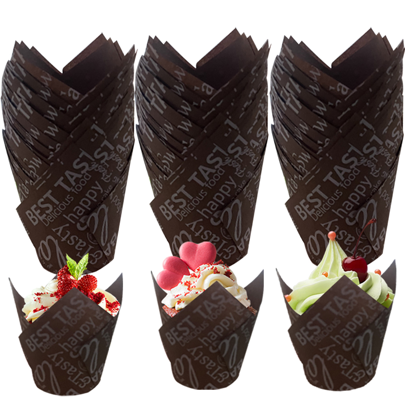 50Pcs/100Pcs Coffee-Themed Tul – Wedding Cake Supply recenzja i cena