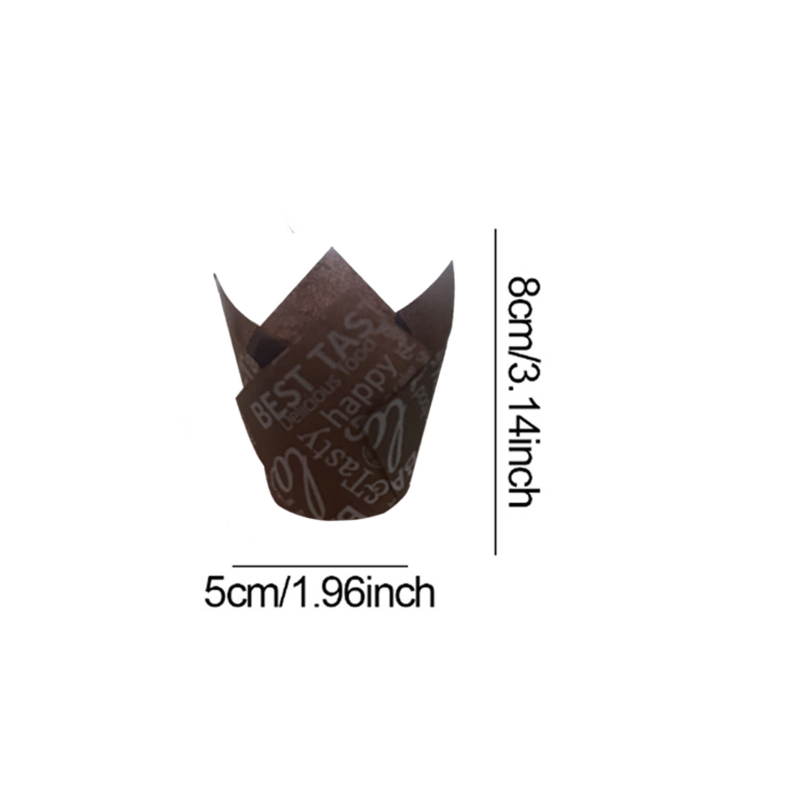 50Pcs/100Pcs Coffee-Themed Tul – Wedding Cake Supply recenzja i cena