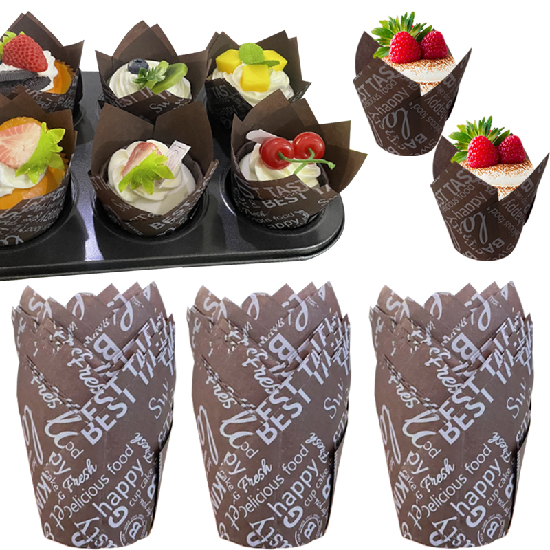 50Pcs/100Pcs Coffee-Themed Tul – Wedding Cake Supply recenzja i cena