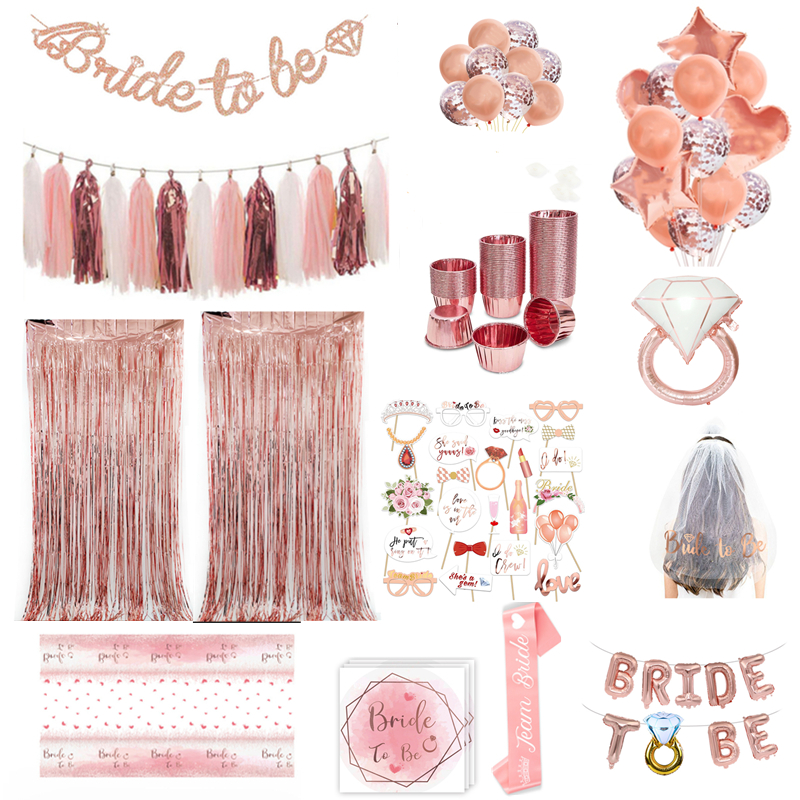 Bride To Be Party Decorations  – Confetti Balloon Set recenzja i cena