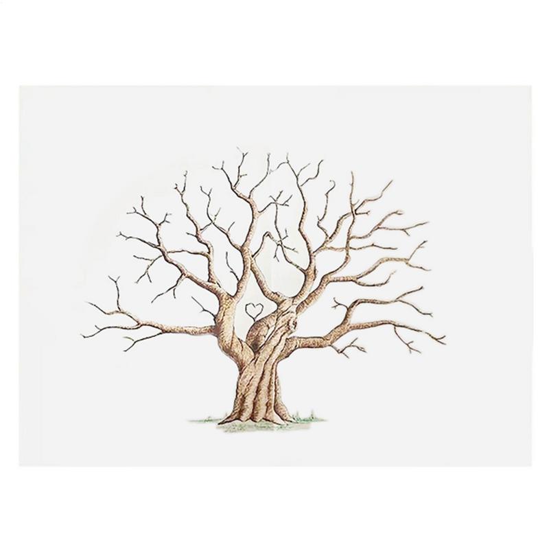 Fingerprint Tree Wedding Gradu – Personalized Guest Book recenzja i cena