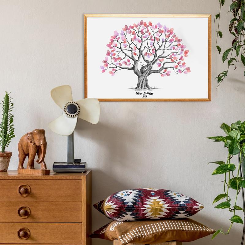 Fingerprint Tree Wedding Gradu – Personalized Guest Book recenzja i cena