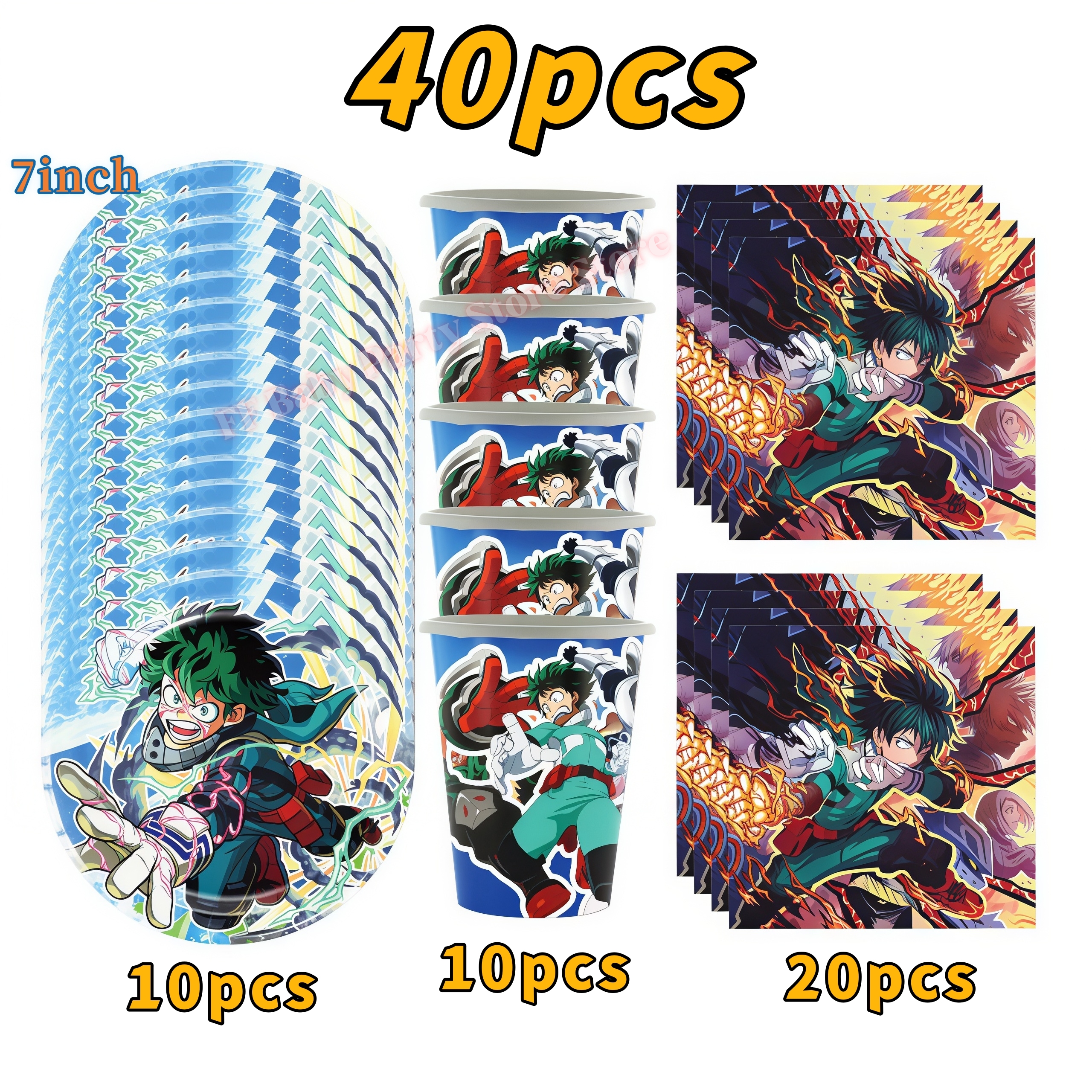 My Heroed Academia Birthday Pa – Confetti Balloon Set recenzja i cena