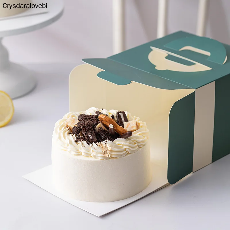 20pcs 4 Inch Paper Cake Box Ha – Good Supply Wedding Cake recenzja i cena