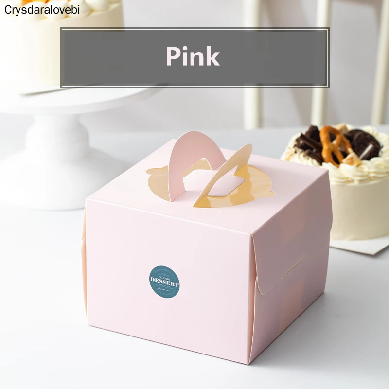 20pcs 4 Inch Paper Cake Box Ha – Good Supply Wedding Cake recenzja i cena