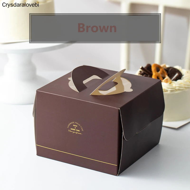 20pcs 4 Inch Paper Cake Box Ha – Good Supply Wedding Cake recenzja i cena