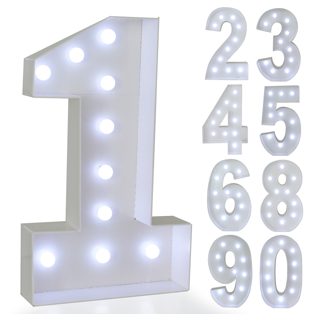 73cm Giant Figure White Warm L – Confetti Balloon Set recenzja i cena
