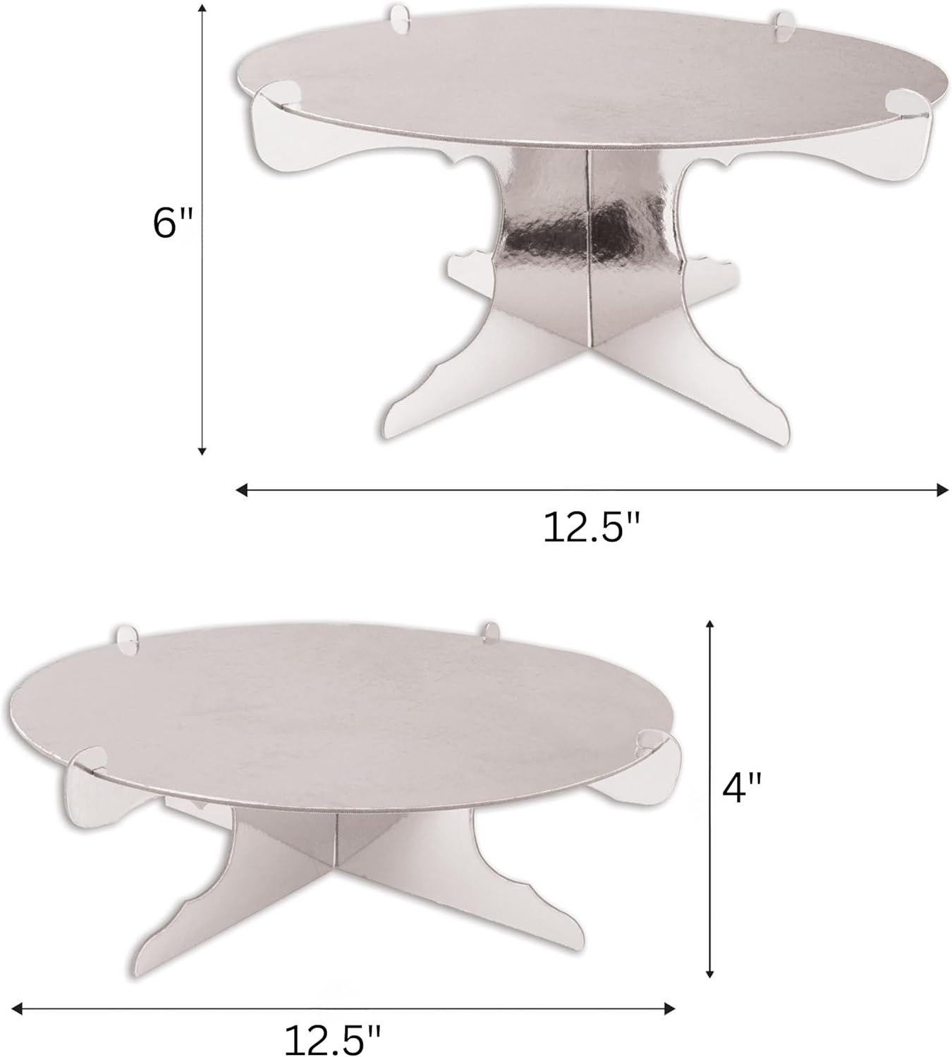 Metallic Cake Stands for Weddi – Wedding Cake Supply recenzja i cena