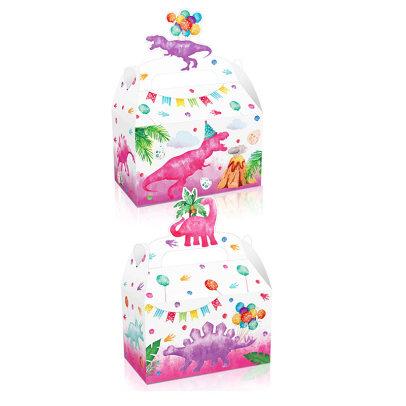4/24Pcs Pink Dinosaur Candy Bo – Wedding Cake Supply recenzja i cena