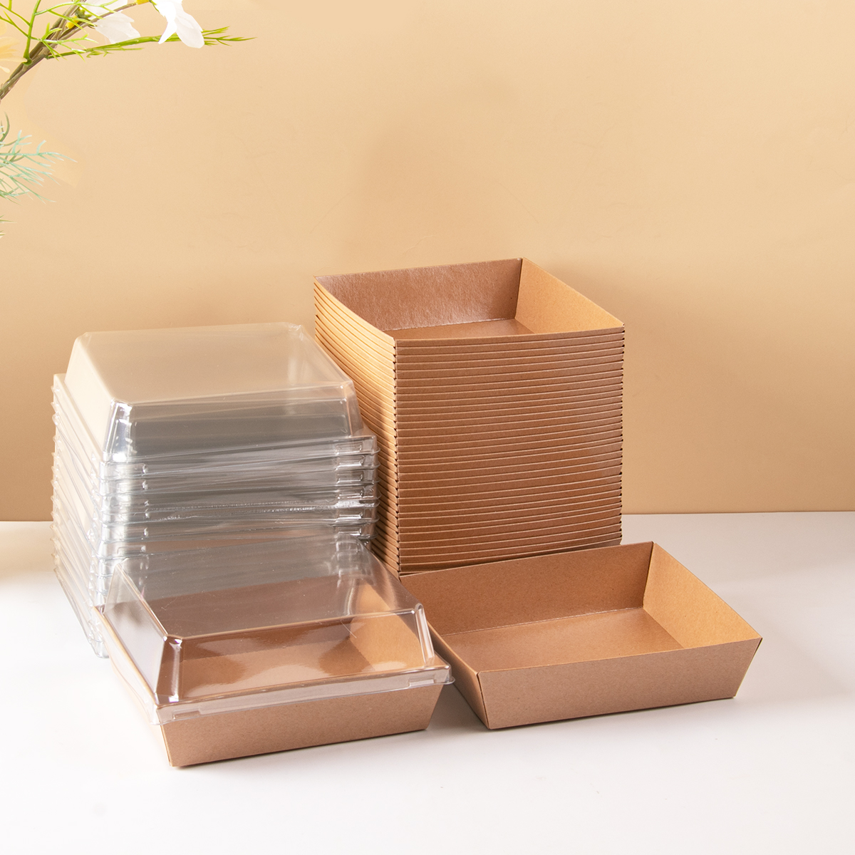 10pcs Kraft Paper Cake Dessert – Wedding Cake Supply recenzja i cena