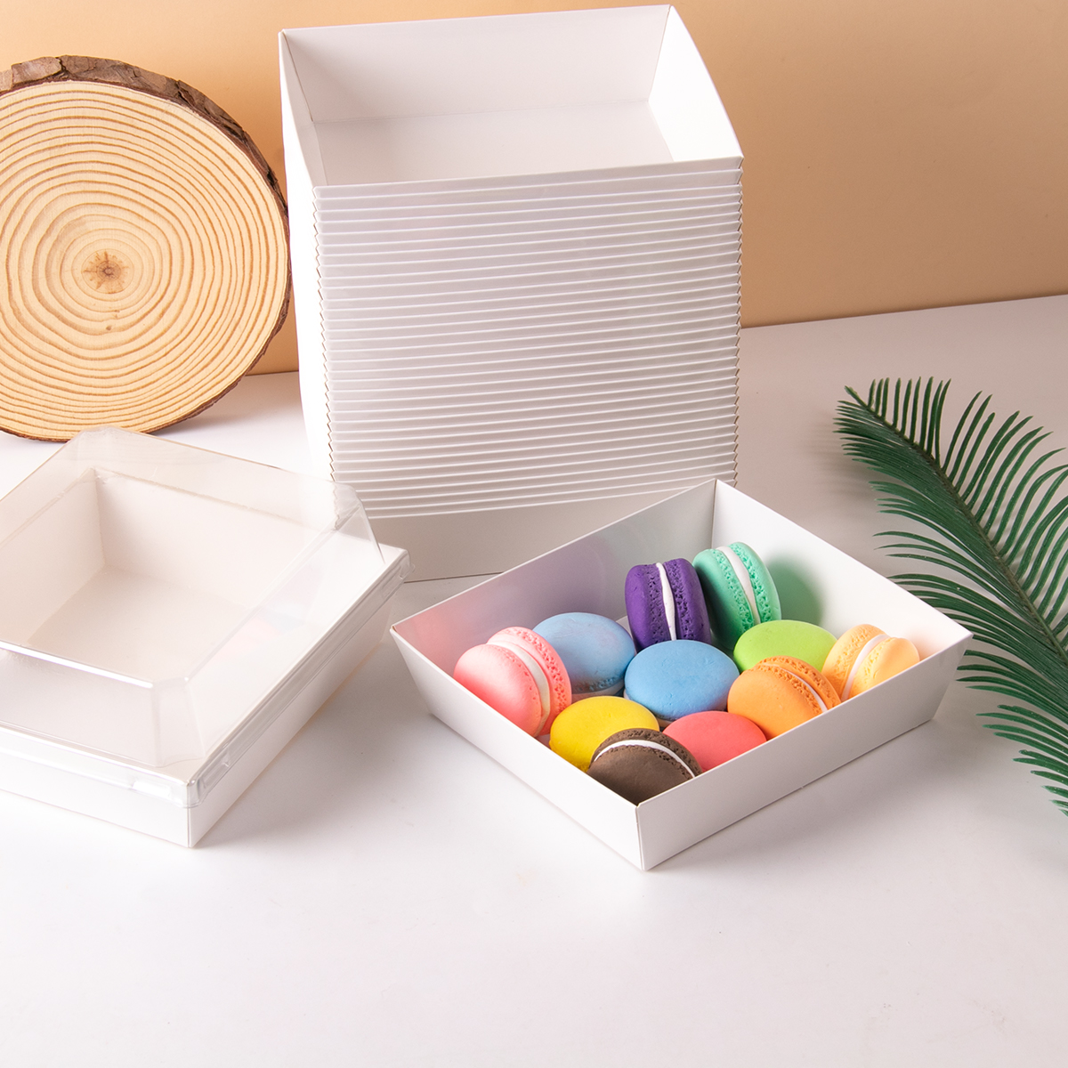 10pcs Kraft Paper Cake Dessert – Wedding Cake Supply recenzja i cena