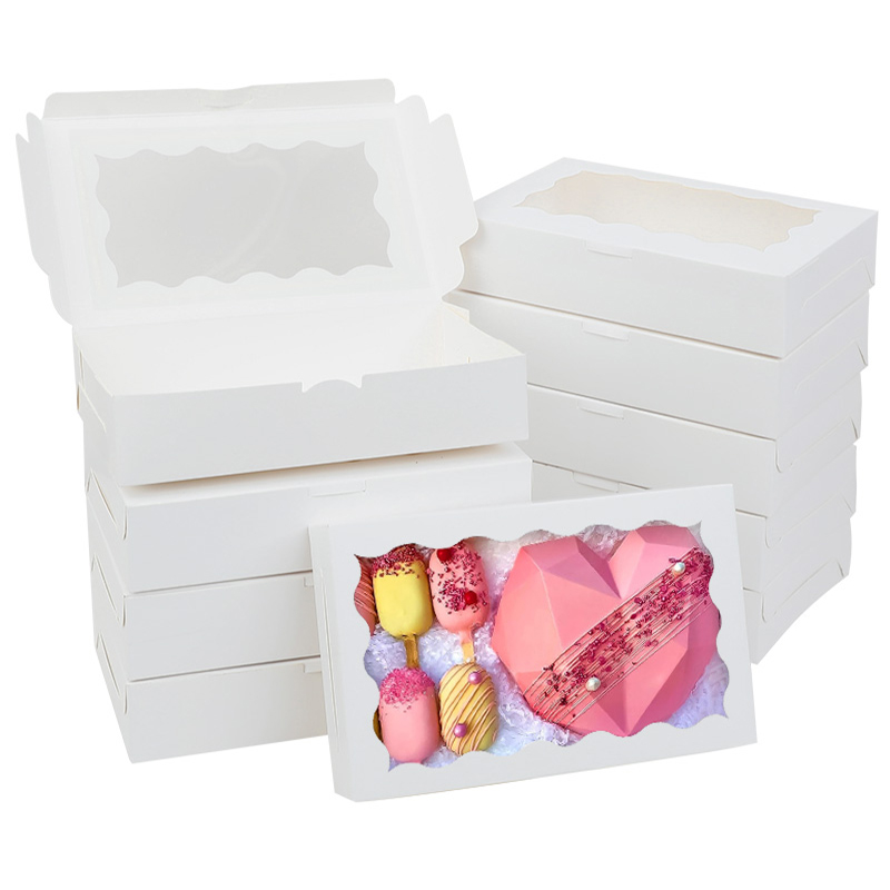 5/10/20pcs Cake Bakery Box Wit – Wedding Cake Supply recenzja i cena