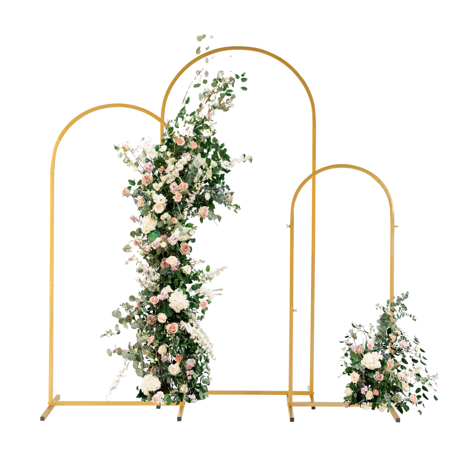 Golden metal balloon arch brac – Confetti Balloon Set recenzja i cena