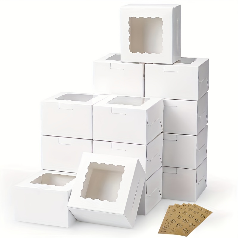 10Pcs Kraft Paper Cake Candy B – Wedding Cake Supply recenzja i cena