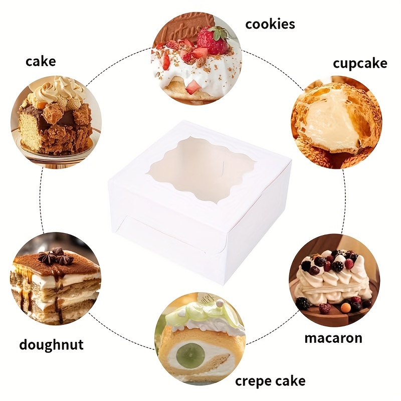 10Pcs Kraft Paper Cake Candy B – Wedding Cake Supply recenzja i cena