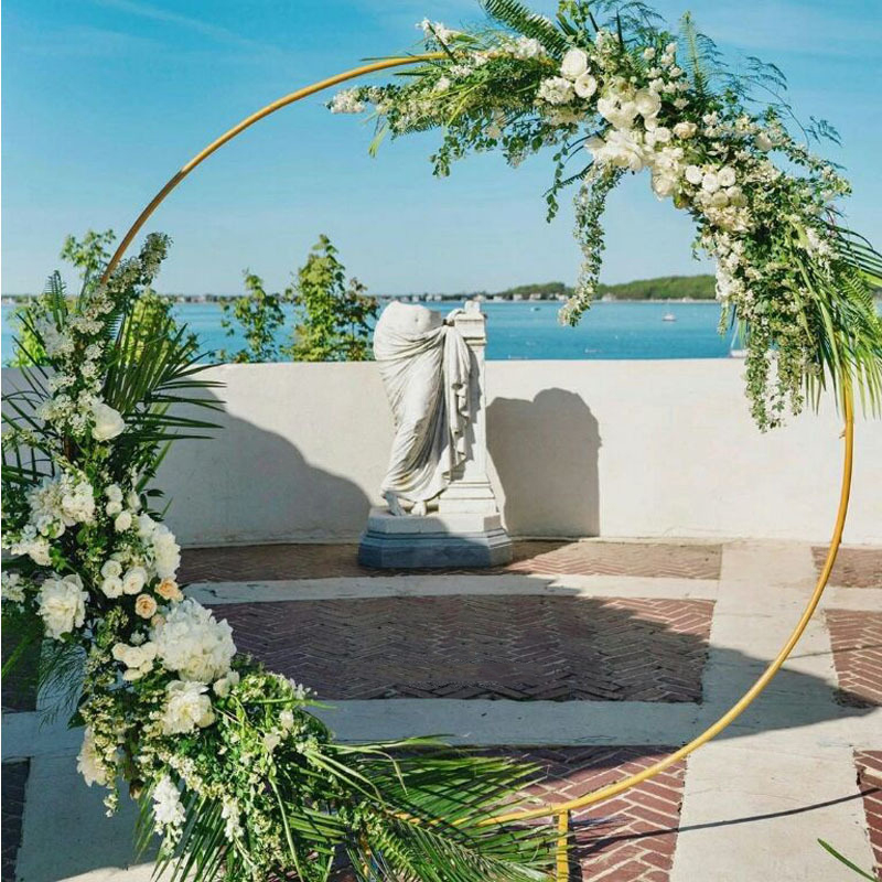 Wedding Arch Stand Round Metal – Confetti Balloon Set recenzja i cena