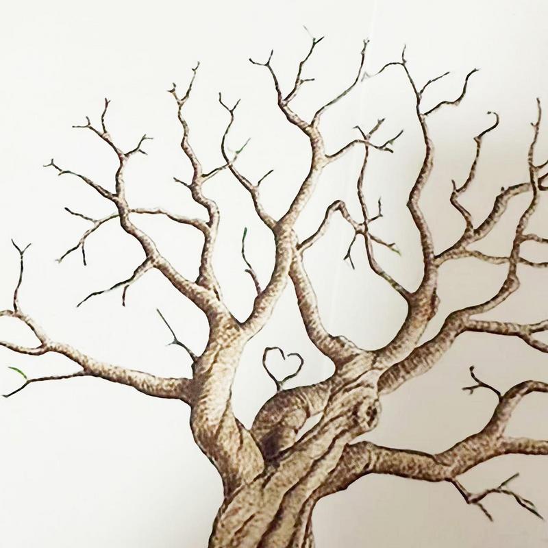 Wedding Fingerprint Tree Paint – Personalized Guest Book recenzja i cena