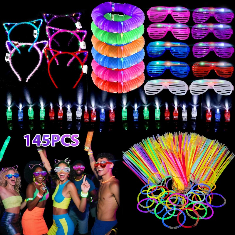 145PCS Glow in The Dark Party  – Wedding Supply Bulk recenzja i cena