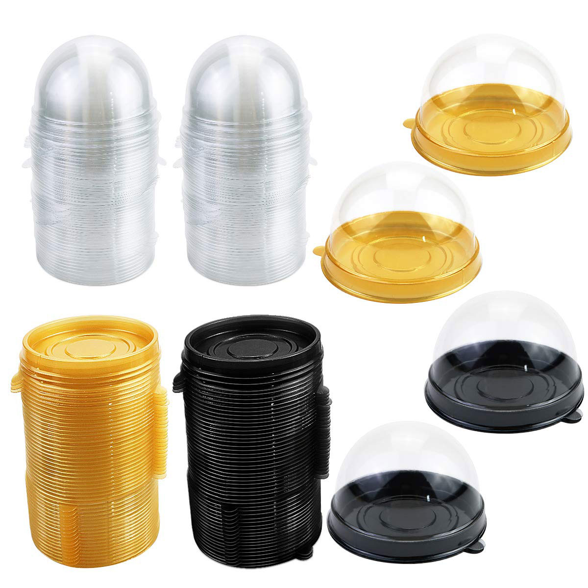 Transparent Cake Dessert Box C – Wedding Cake Supply recenzja i cena