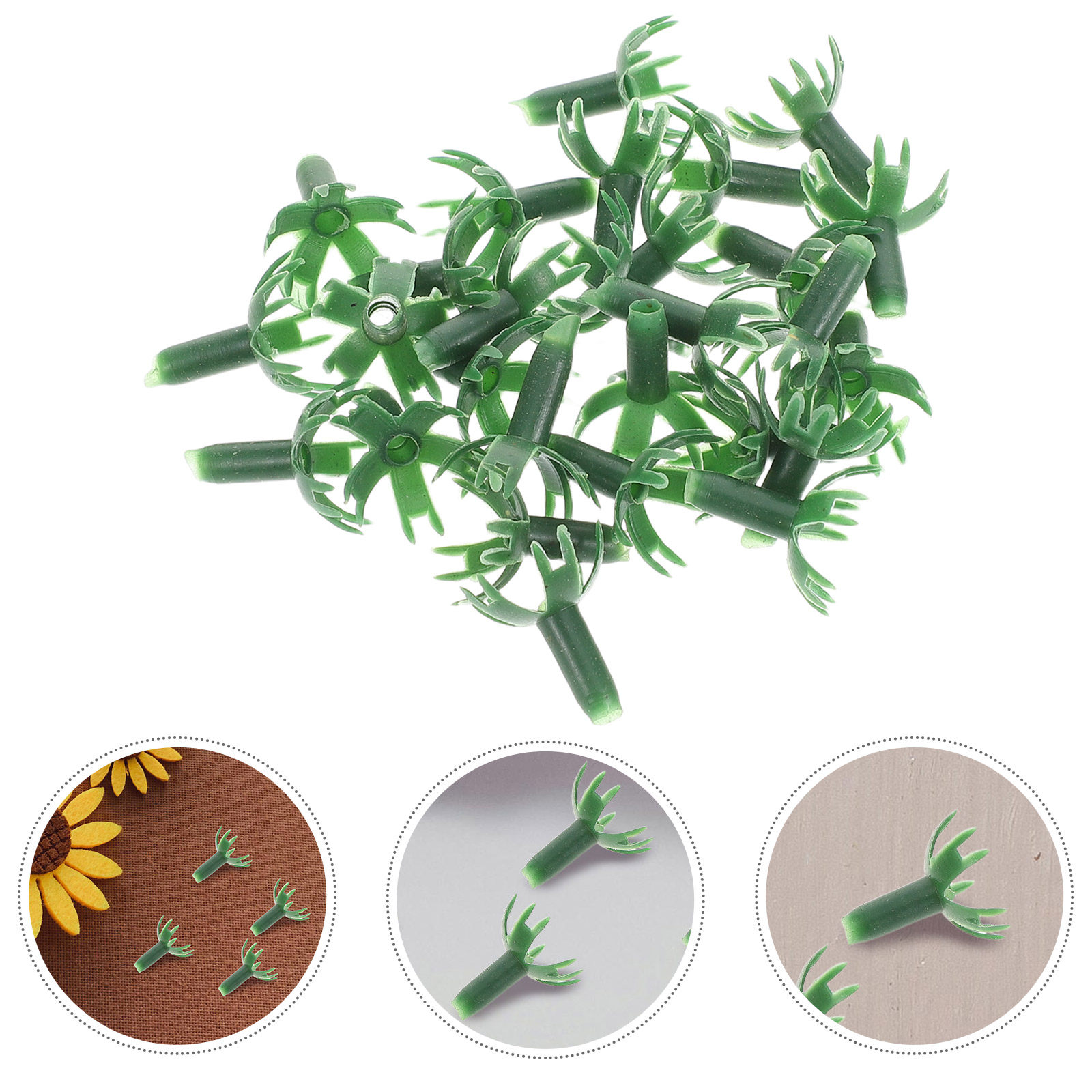 40Pcs Artificial Flower Calyxe – Wedding Cake Supply recenzja i cena