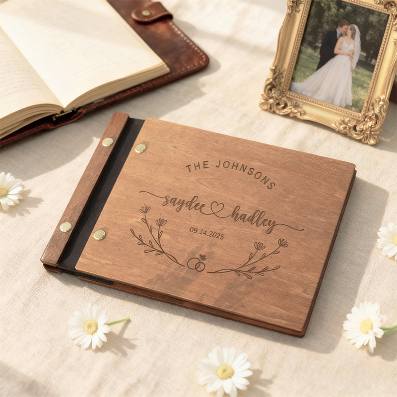 Personalized Wooden Wedding Gu – Personalized Guest Book recenzja i cena