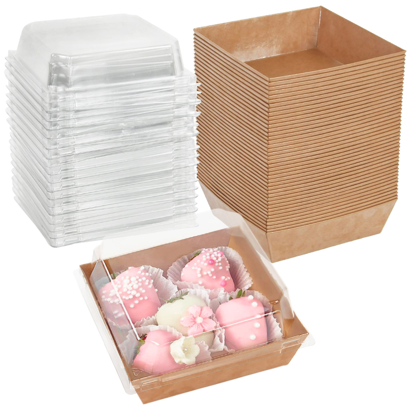 5/10pcs Kraft Paper Cake Desse – Wedding Cake Supply recenzja i cena